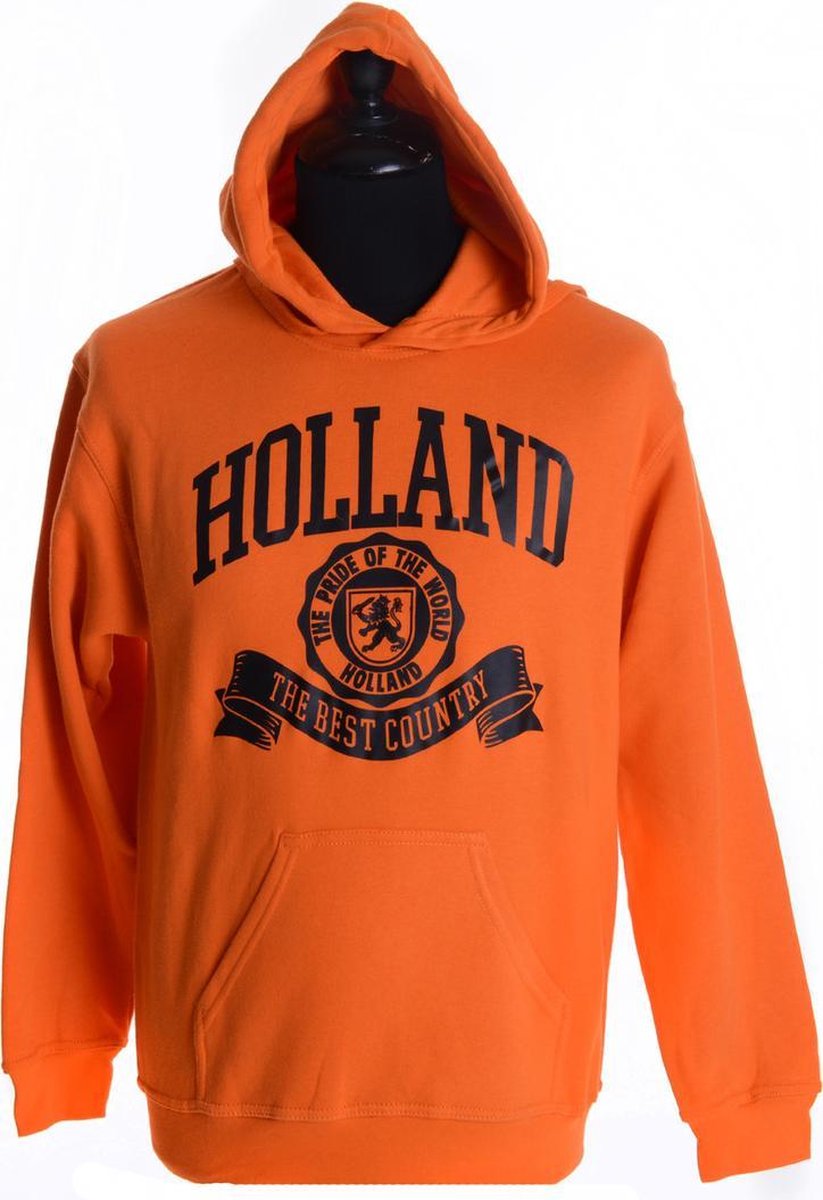 Holland Hooded sweatshirt oranje