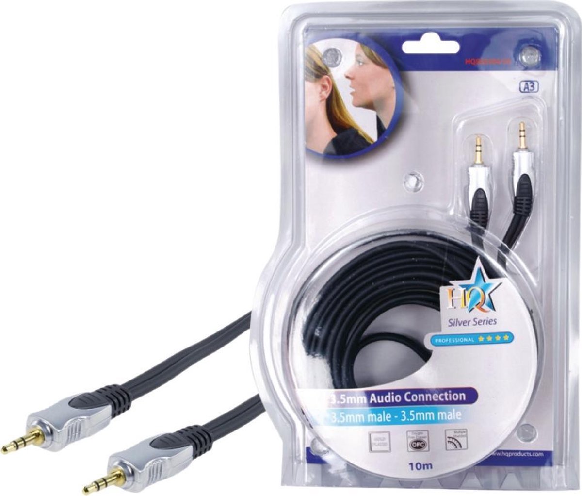 Hq Hqss2404/10 Hoge Kwaliteit Audio Kabel 10,0 M