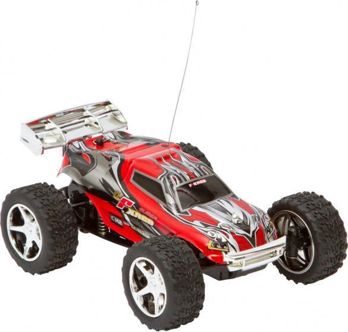 racewagen junior 12 x 8 x 5 cm rood 24-delig