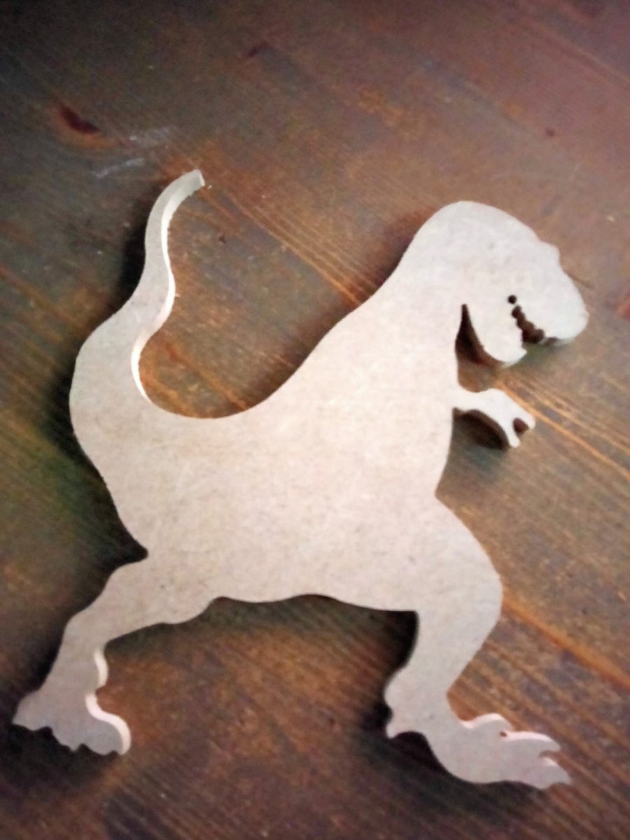 MDF dino 15 cm / 3 mm dik