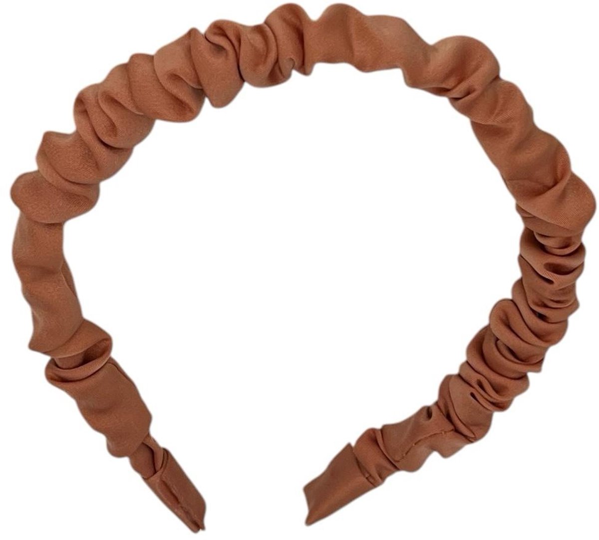 Diadeem - stof - haarband - oranje