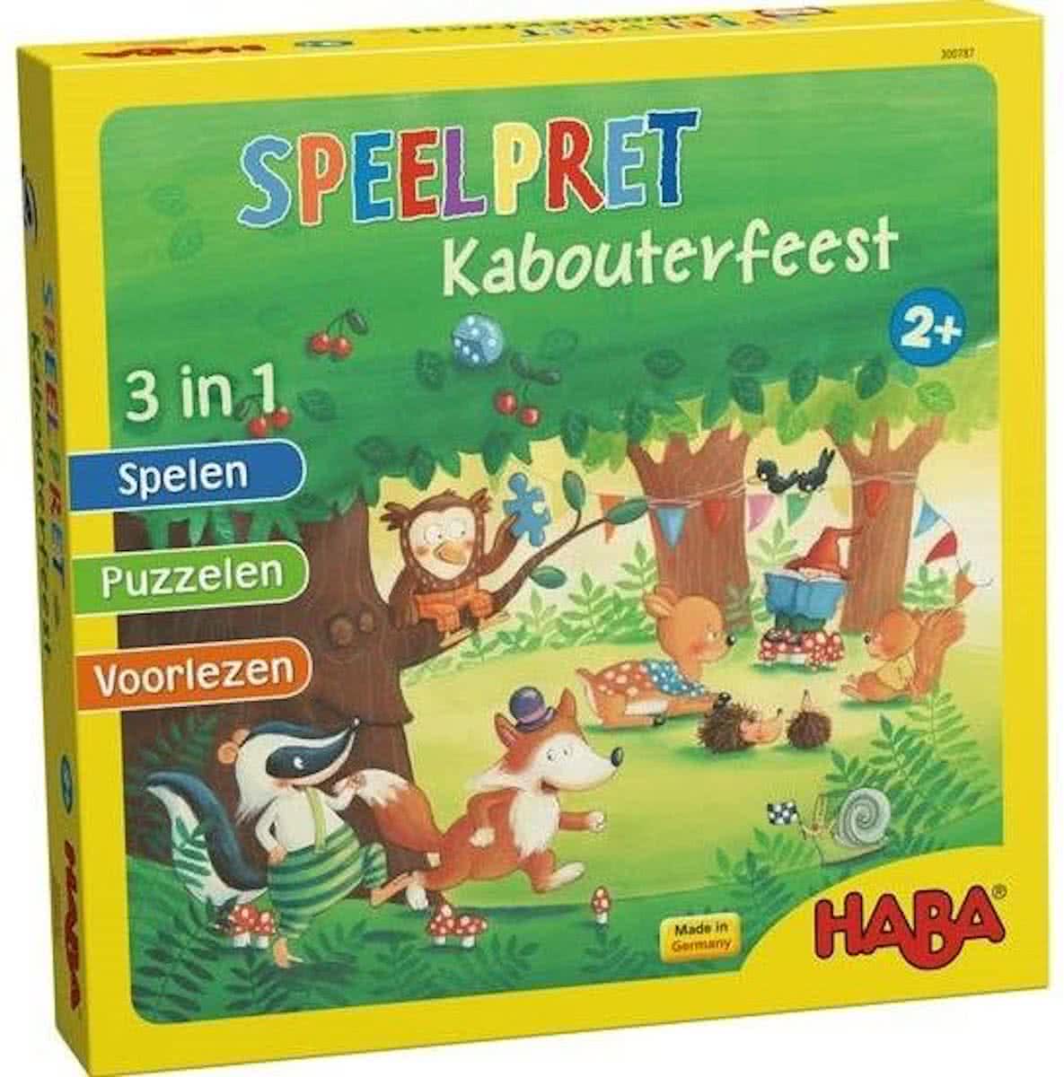 !!! Haba Selection - Spel - Speelpret Kabouterfeest (Nederlands) = Duits 300785 - Frans 300786