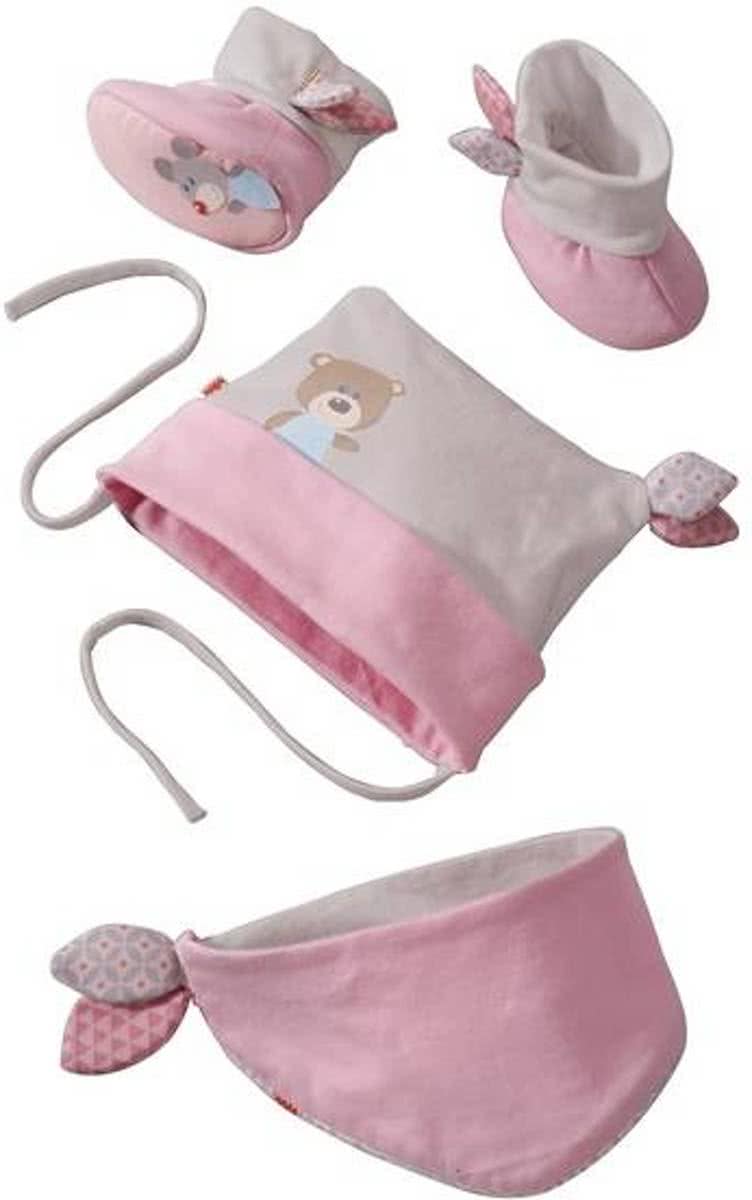 !!! PROMO - Haba Selection - Babyset Knuffelvrienden roze