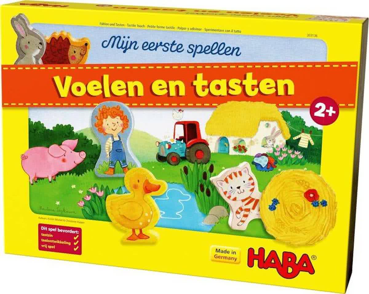 !!! Spel - Mijn eerste spellen - Voelen en tasten (Nederlands) = Duits 302770 - Frans 303135