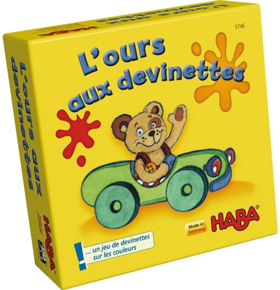 !!! Super Mini Jeu - L?Ours Aux Devinettes (Frans) = Duits 4957 - Nederlands 5747