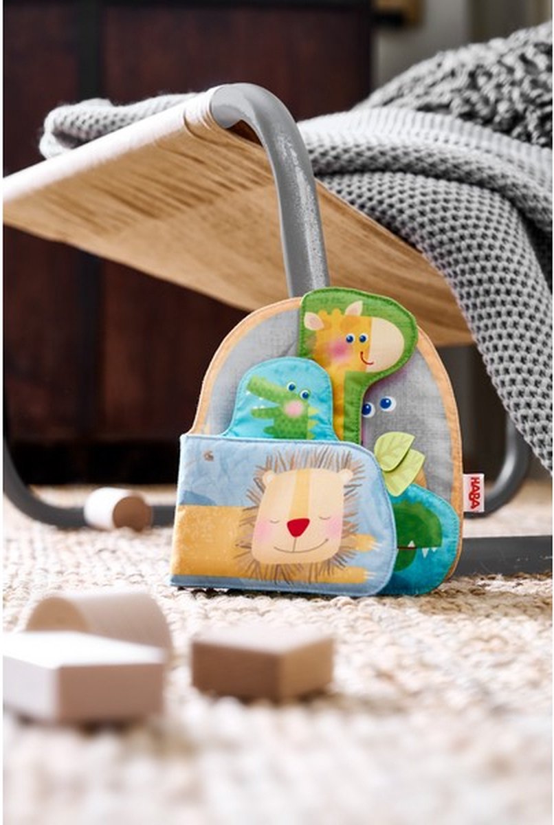 Boek - Stof - Wilde dieren - Vanaf 6 maanden