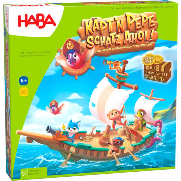 HABA Spel Kapitein Pepe, Schat der zeven