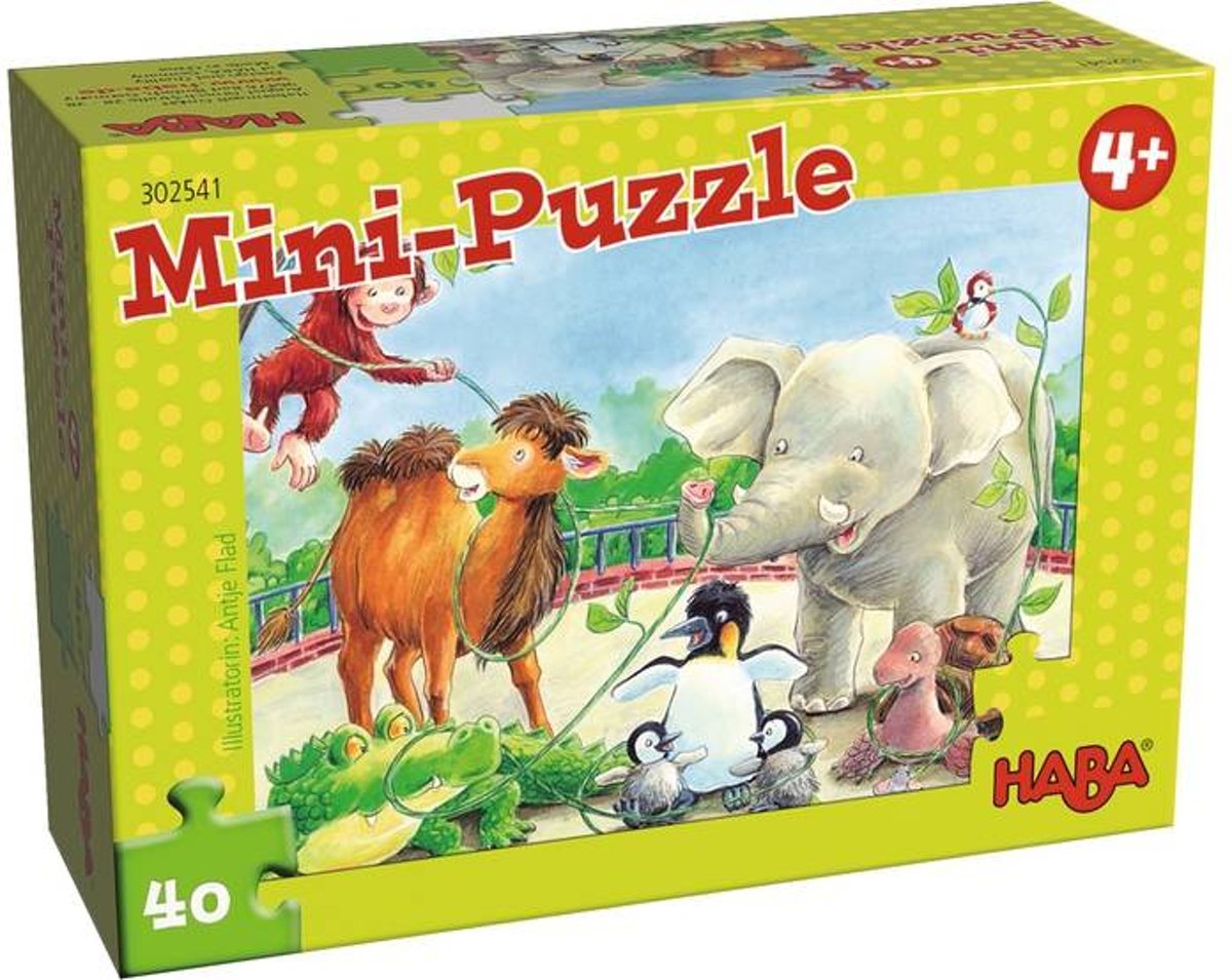 Haba - Minipuzzel - Zoo