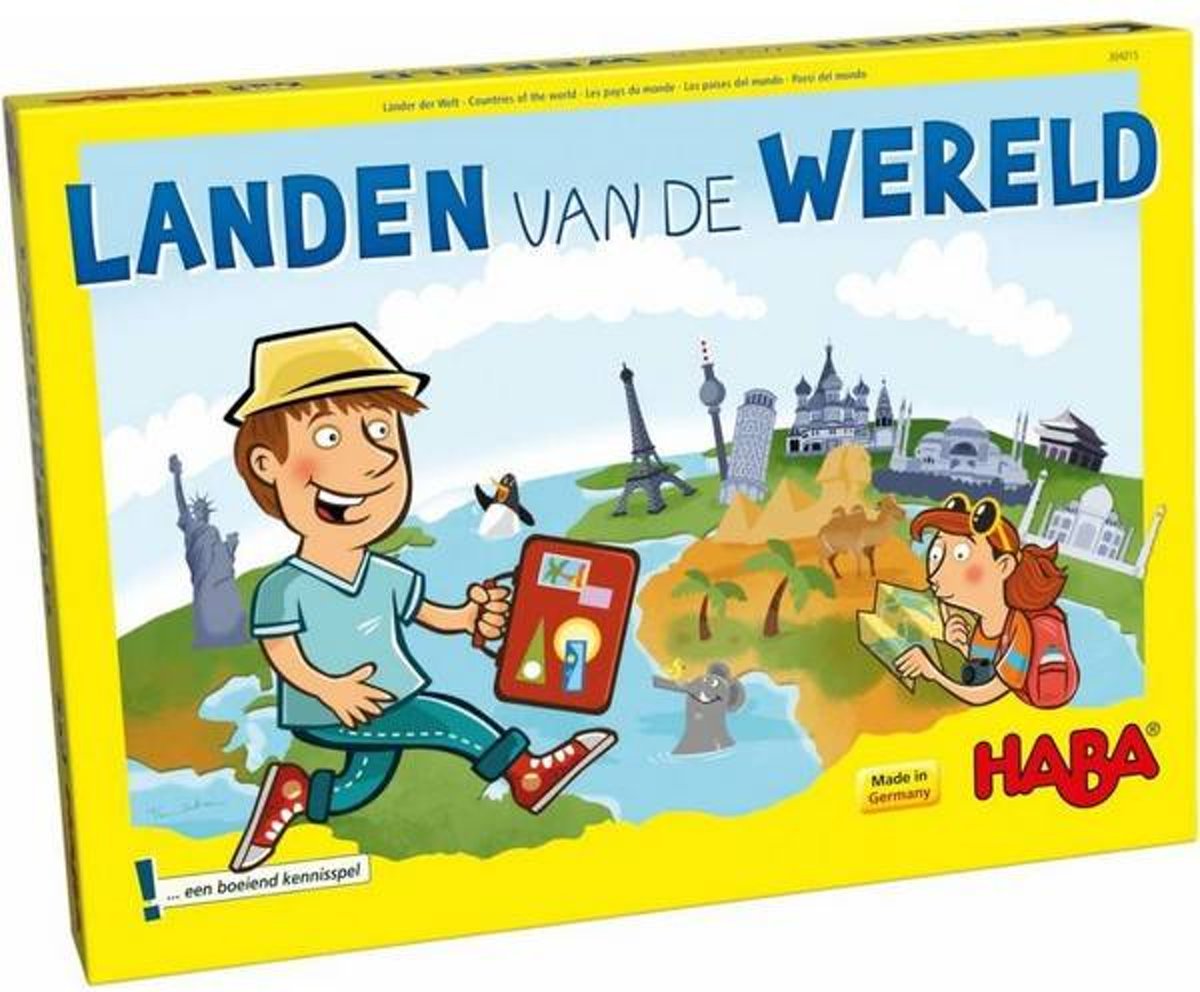 Haba - Spel - Landen van de wereld - 8+