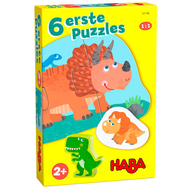 Haba 6 eerste puzzels - Dino's