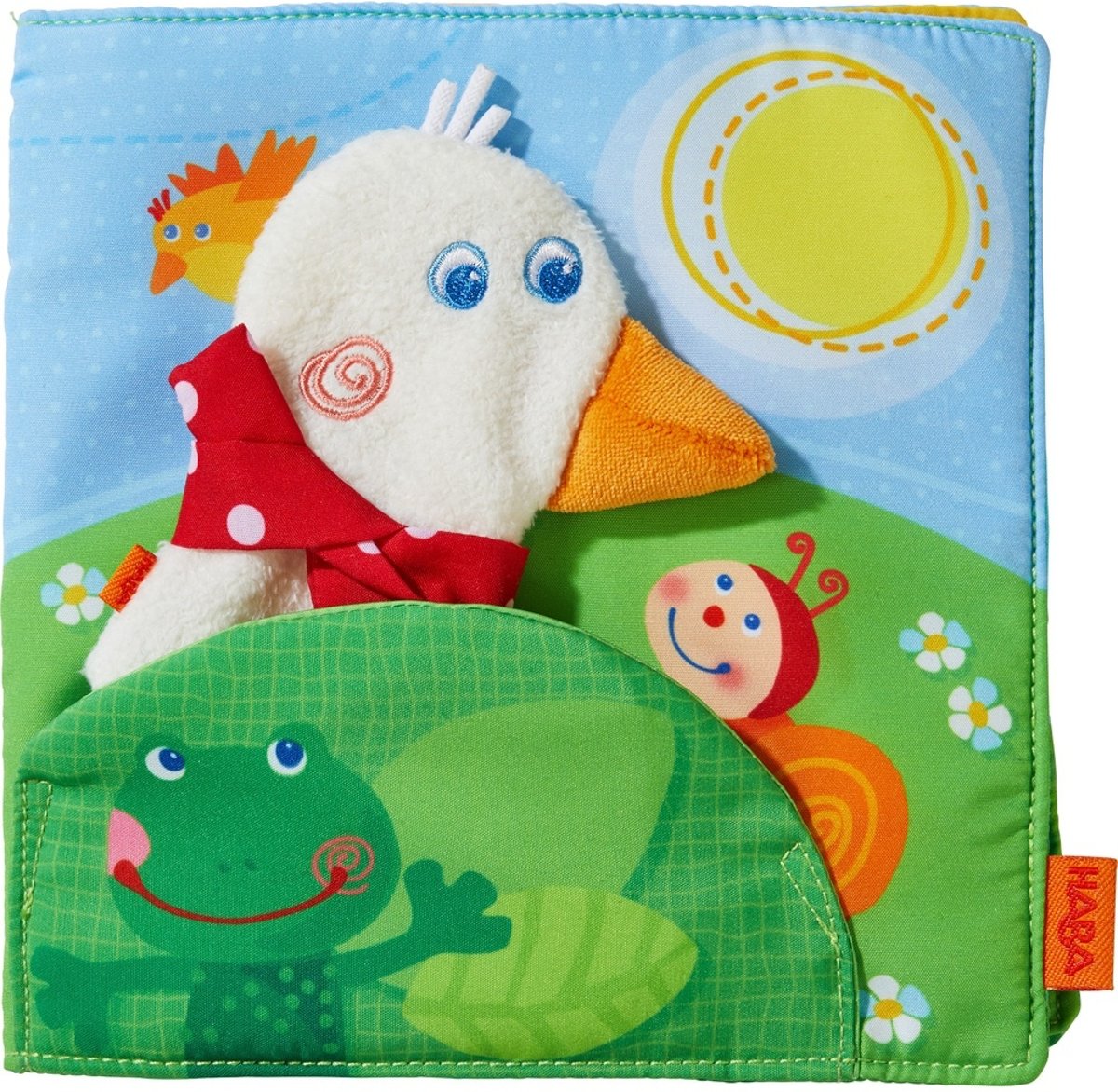 Haba Babyboek Gans 18 X 18 Cm