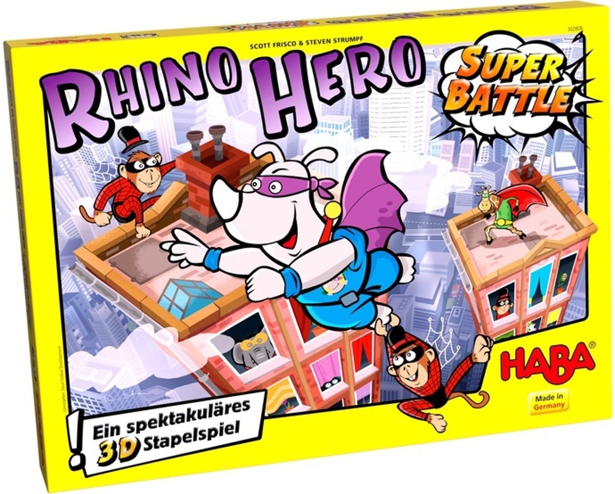   Evenwichtsspel Rhino Hero - Super Battle (du)