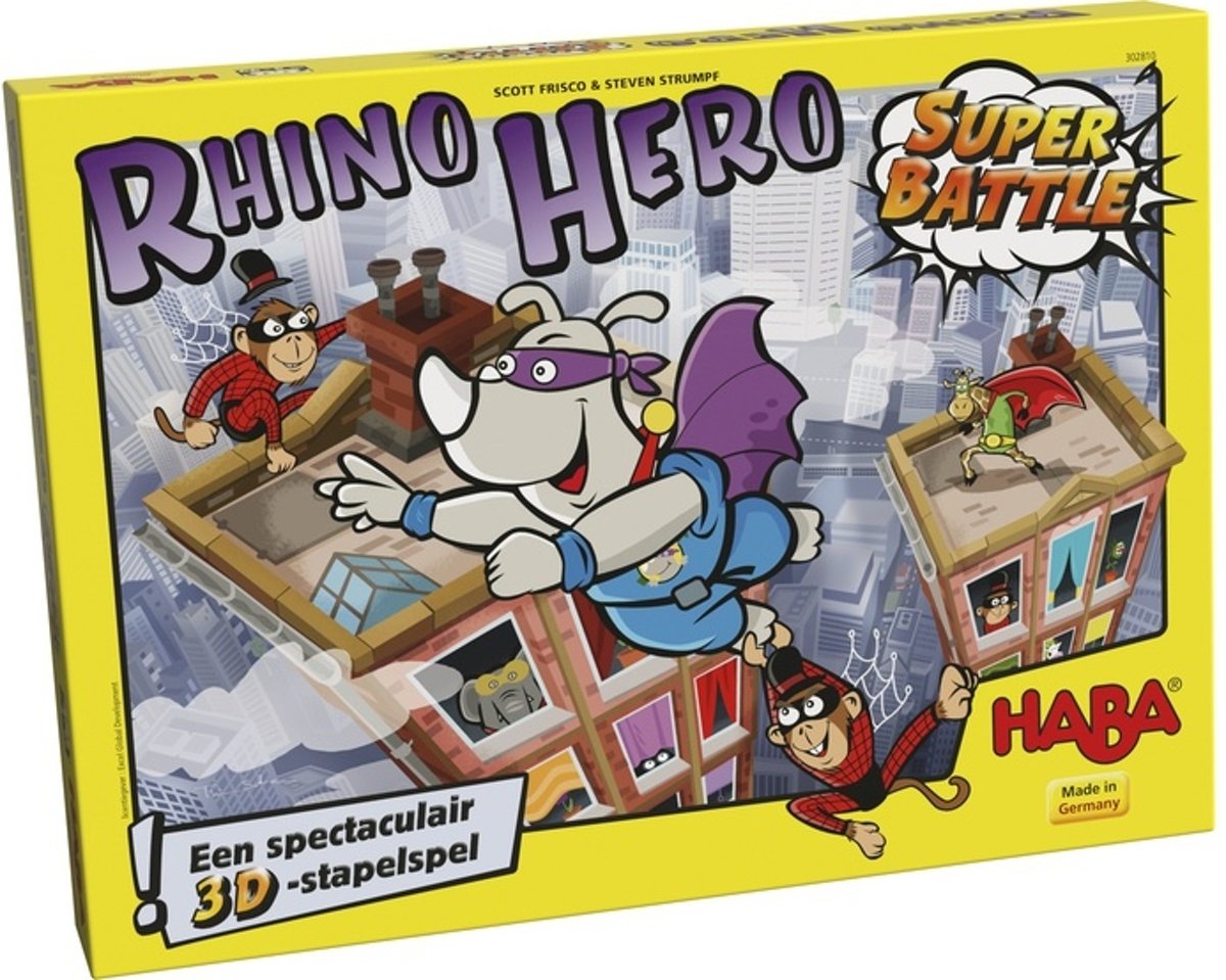   Evenwichtsspel Rhino Hero - Super Battle (nl)