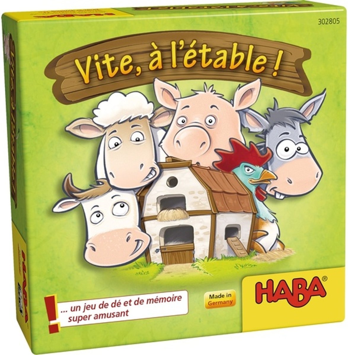 Haba Gezelschapsspel Vite, à Létable! (fr)