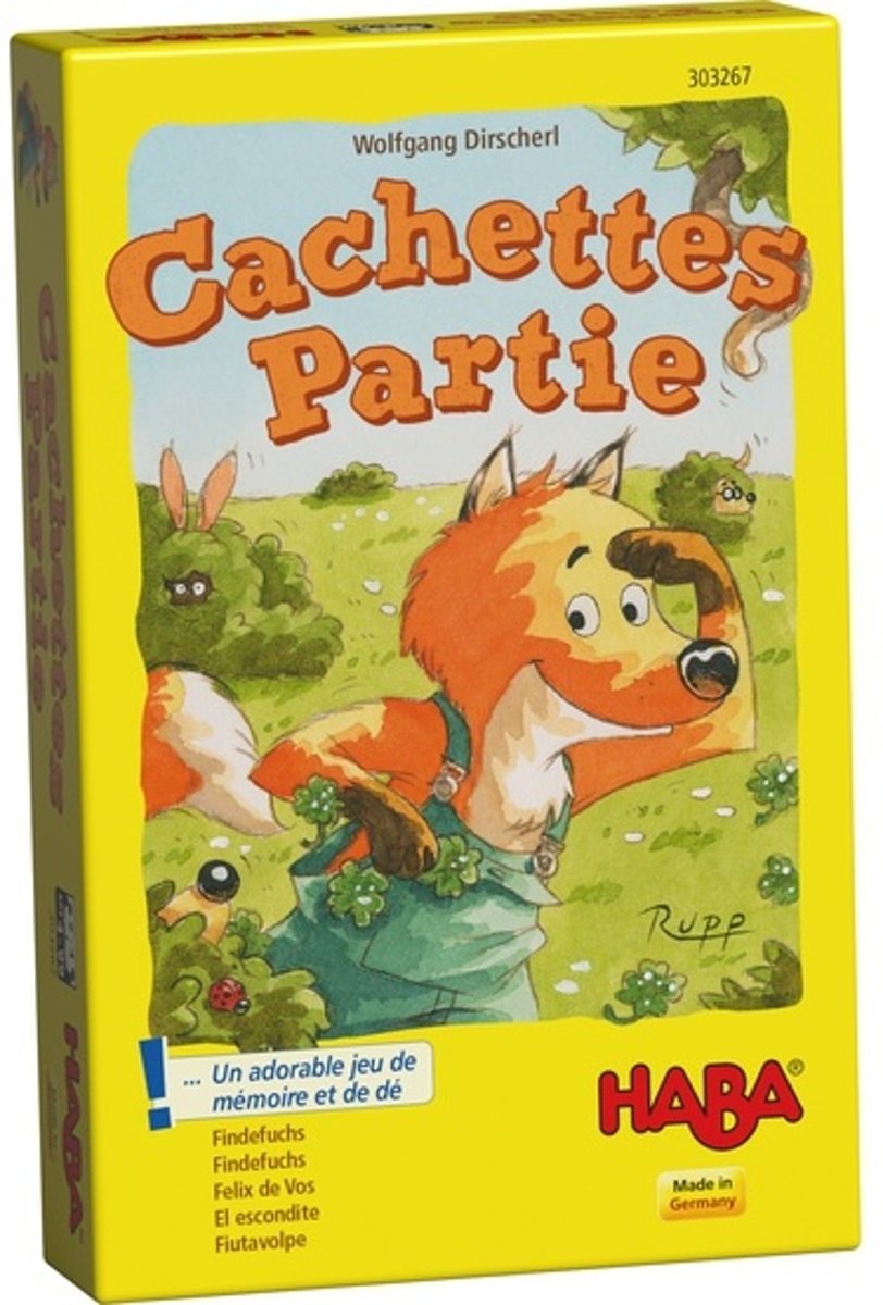 Haba Kinderspel Cachettes Partie (fr)