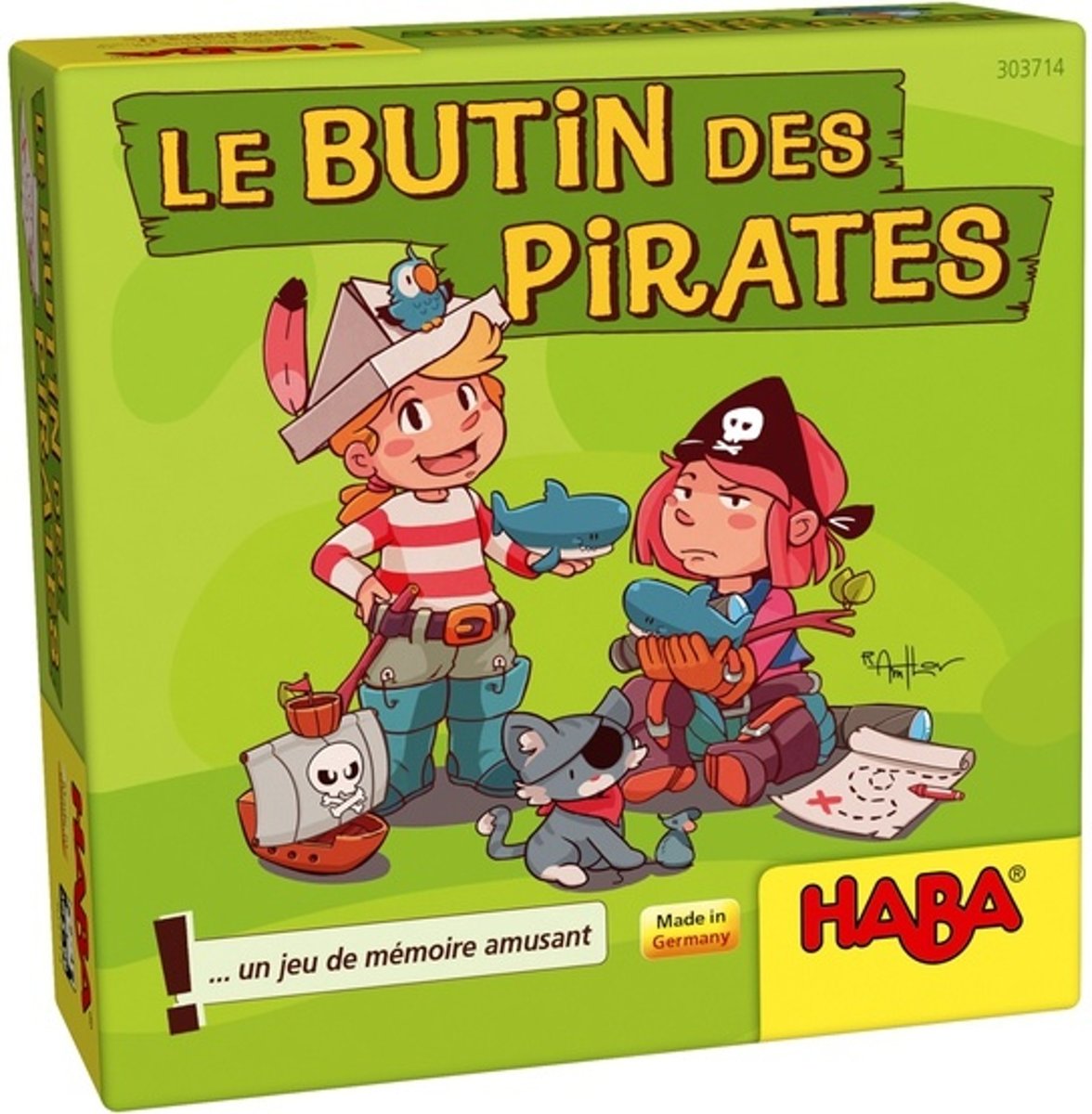 Haba Kinderspel Le Butin Des Pirates (fr)