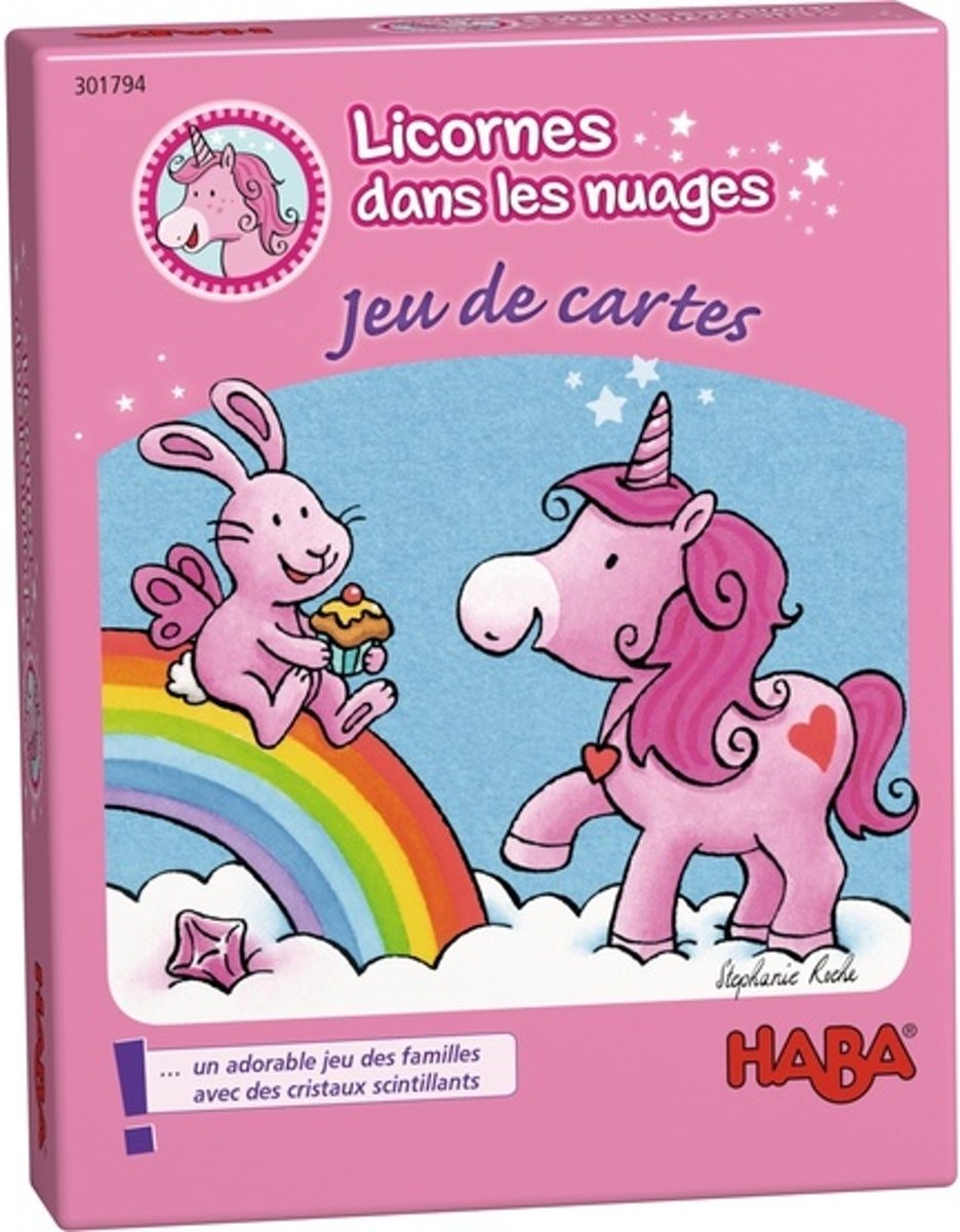 Haba Kwartspel Licornes Dans Les Nuages- Jeu De Cartes (fr)