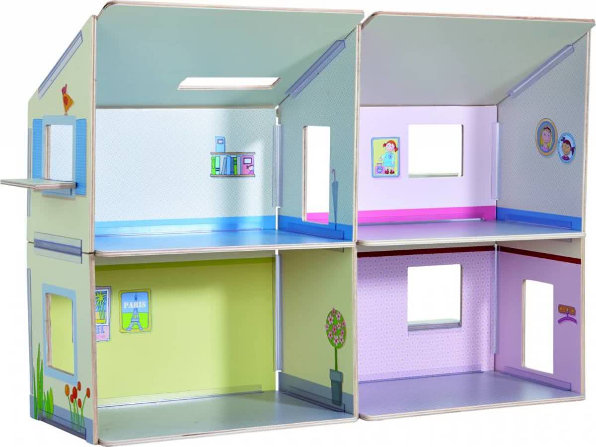 Haba Little Friends houten poppenhuis Villa Zonneschijn