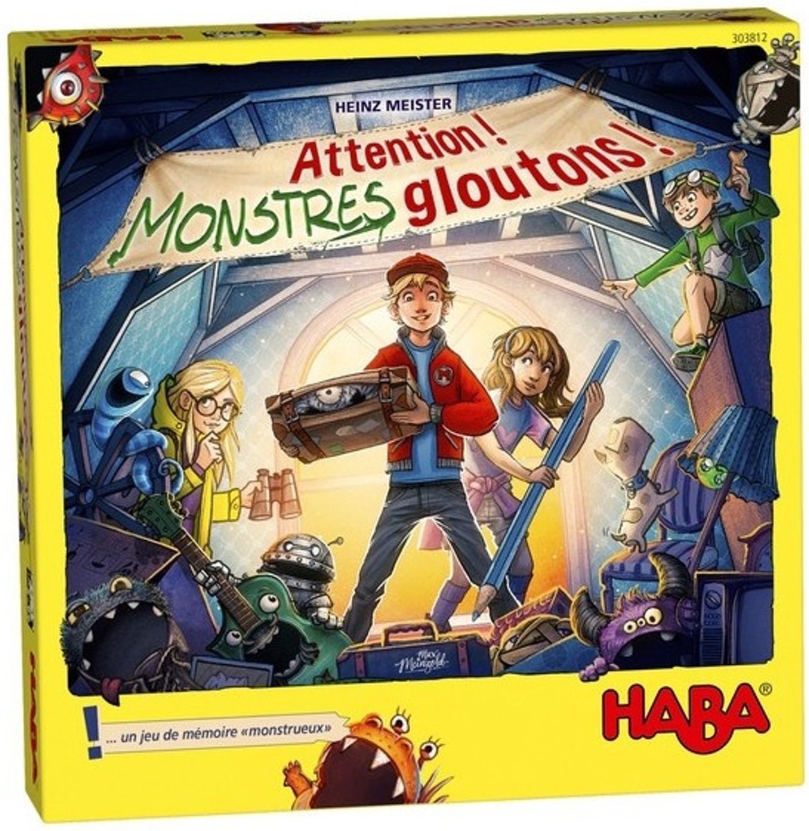 Haba Memoryspel Monstres Gloutons! (fr)