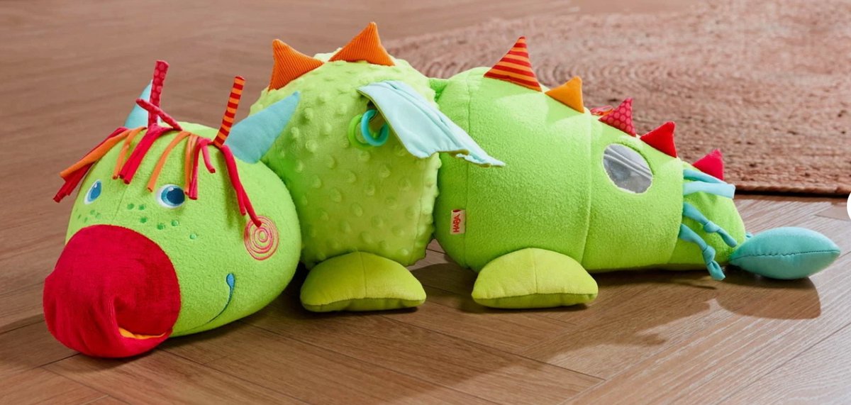   Ontdekkingsdier Draak Ruby 70 cm lang