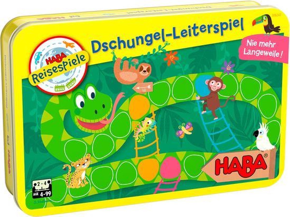 Haba Reisspel Jungle Ladderspel Junior Metaal (de)