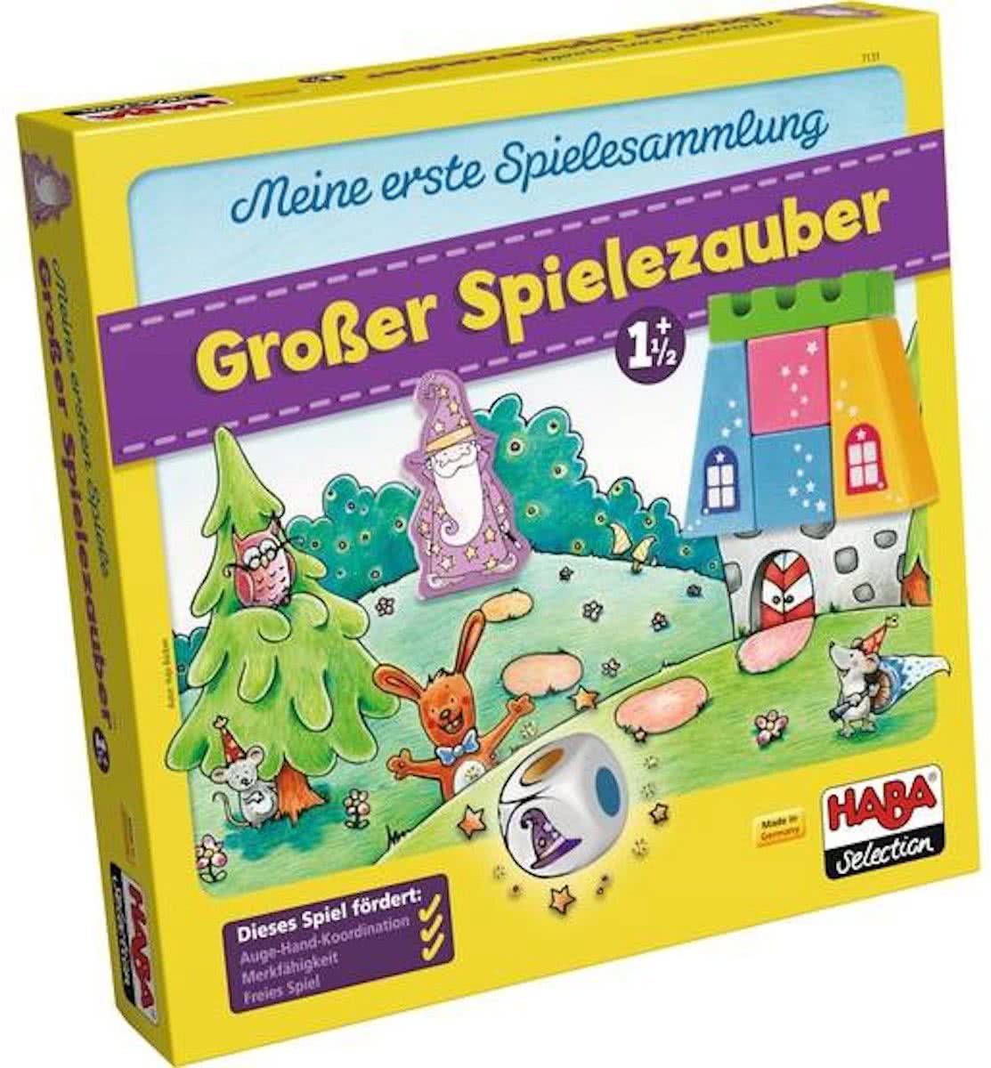 Haba Selection - Spel - Mijn eerste spelletjesverzameling - Toverland (Nederlands) = Duits 7131 - Frans 7148