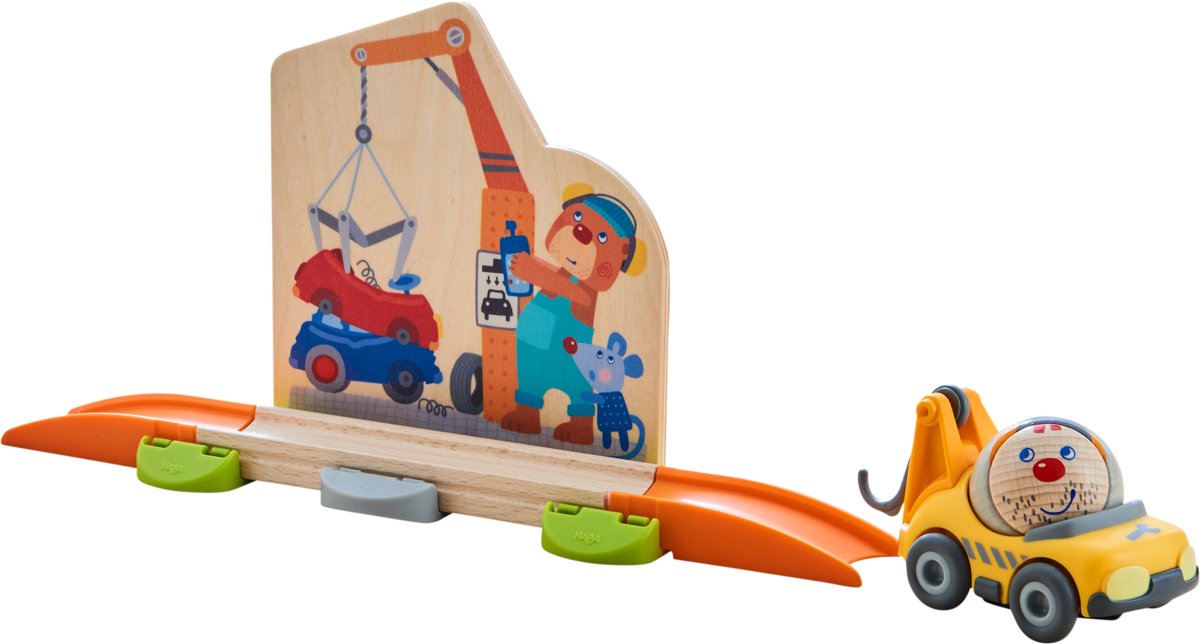 Haba Speelbaan Sloperij Hout 9-delig 38 Cm