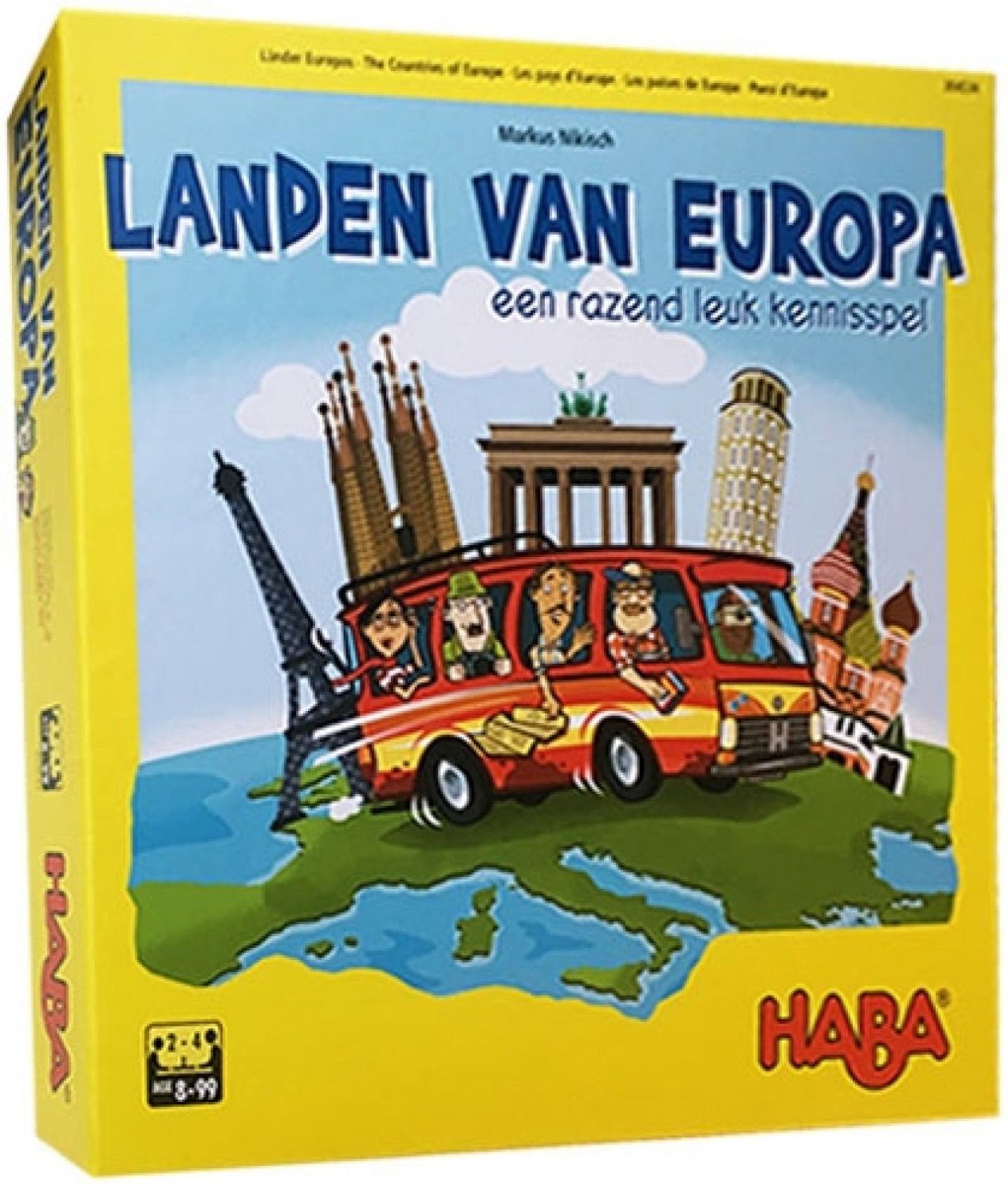 Haba Spel Landen Van Europa (nl)