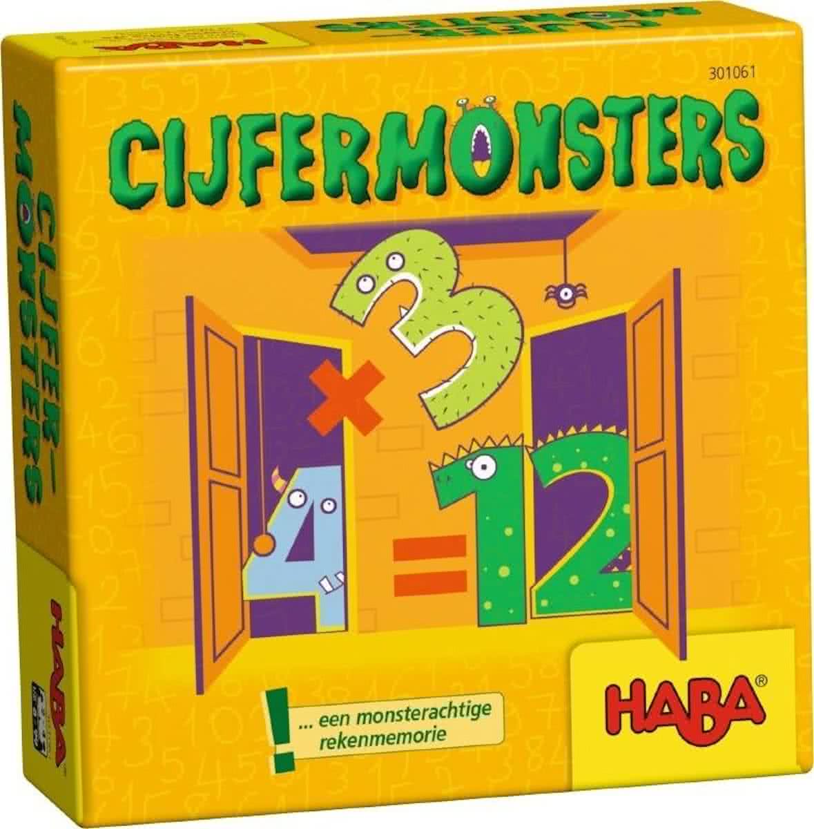 Haba Supermini Spel Cijfermonsters