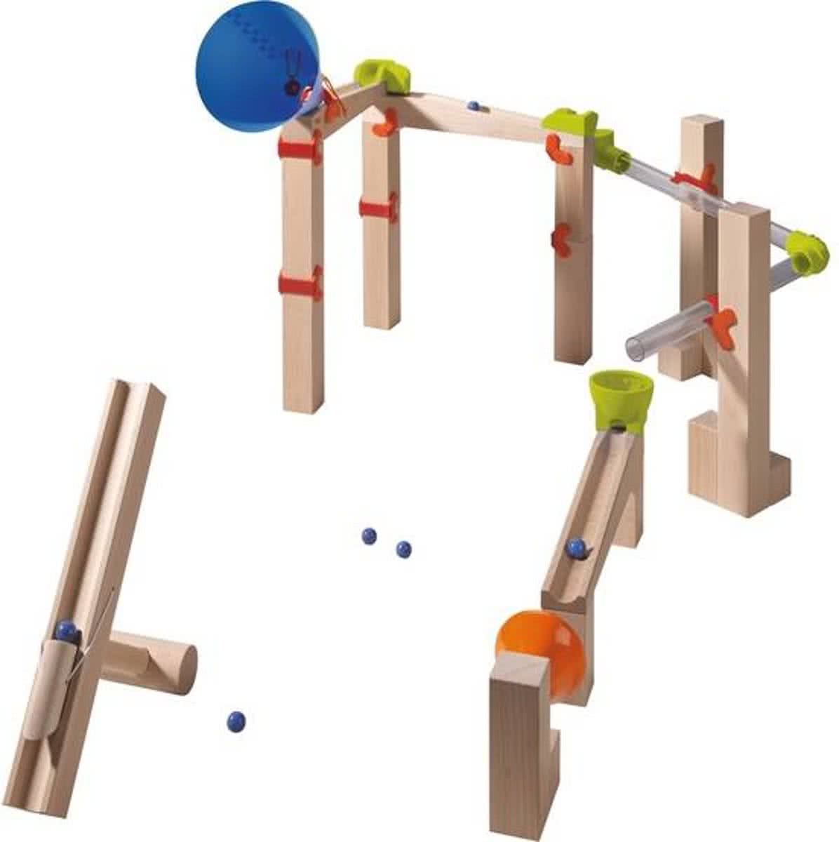 Haba houten knikkerbaan set Basisdoos Speed Explorer 302134