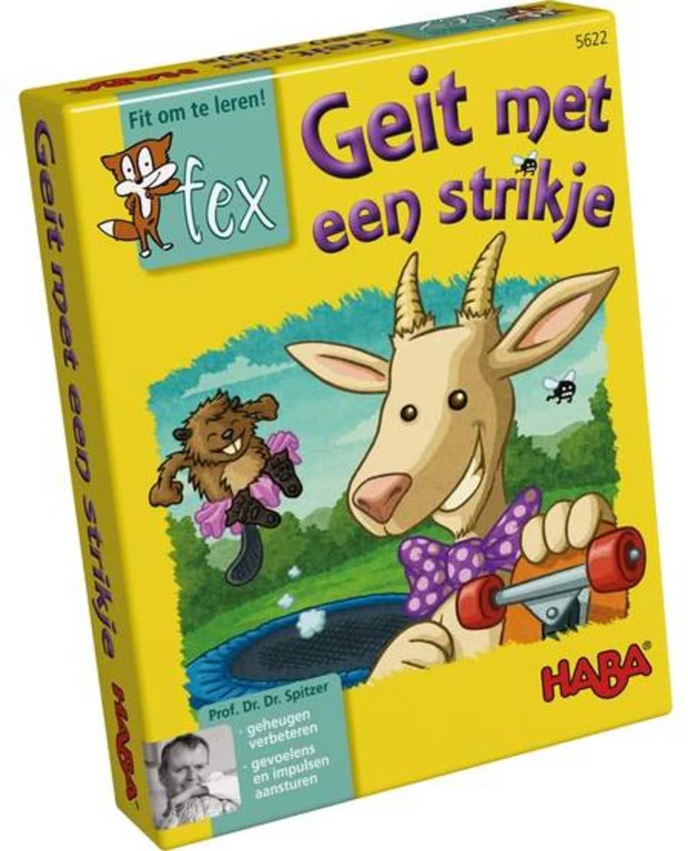 Kaartspel - Fex - Geit met een strikje (Nederlands) = Duits 4931 - Frans 5569