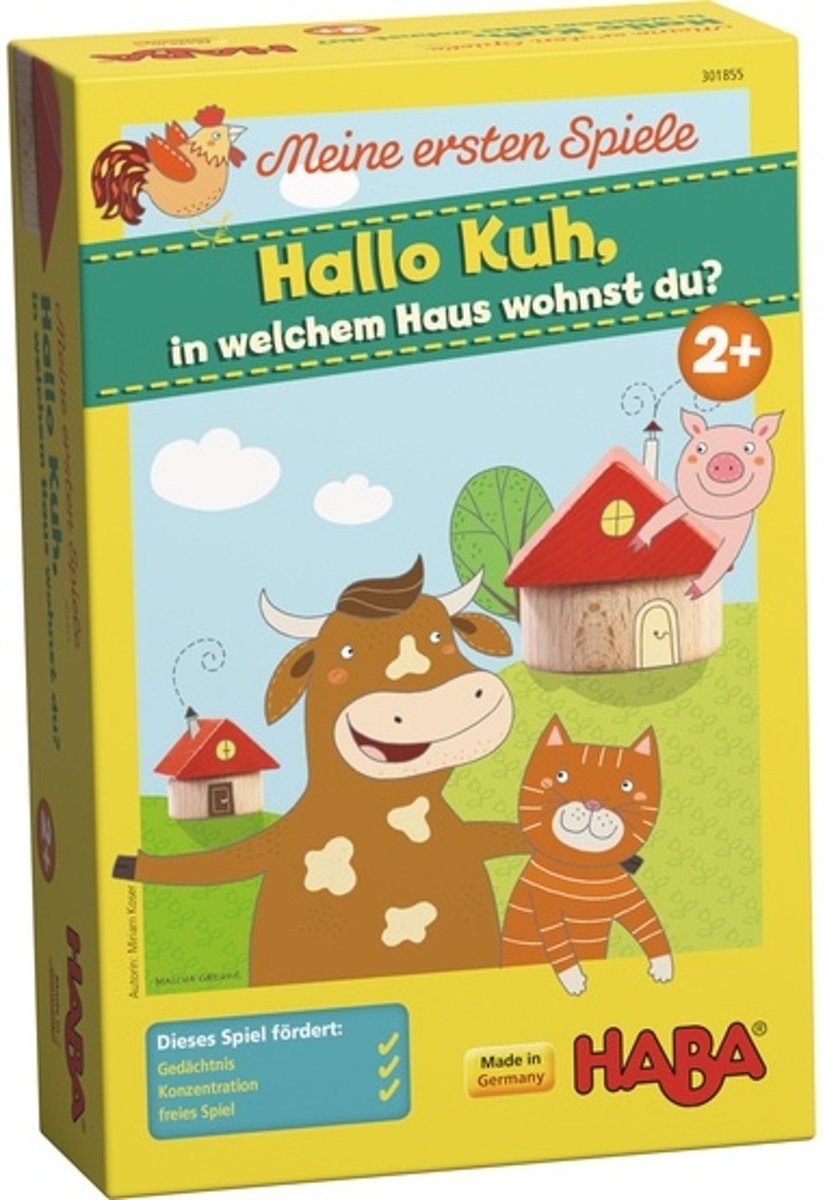 Meine ersten Spiele - Ene, mene, muh, in welchem Haus wohnst du?