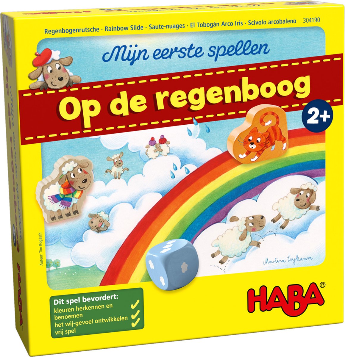 Op de regenboog - HABA - Mijn eerste spellen vanaf 2 jaar