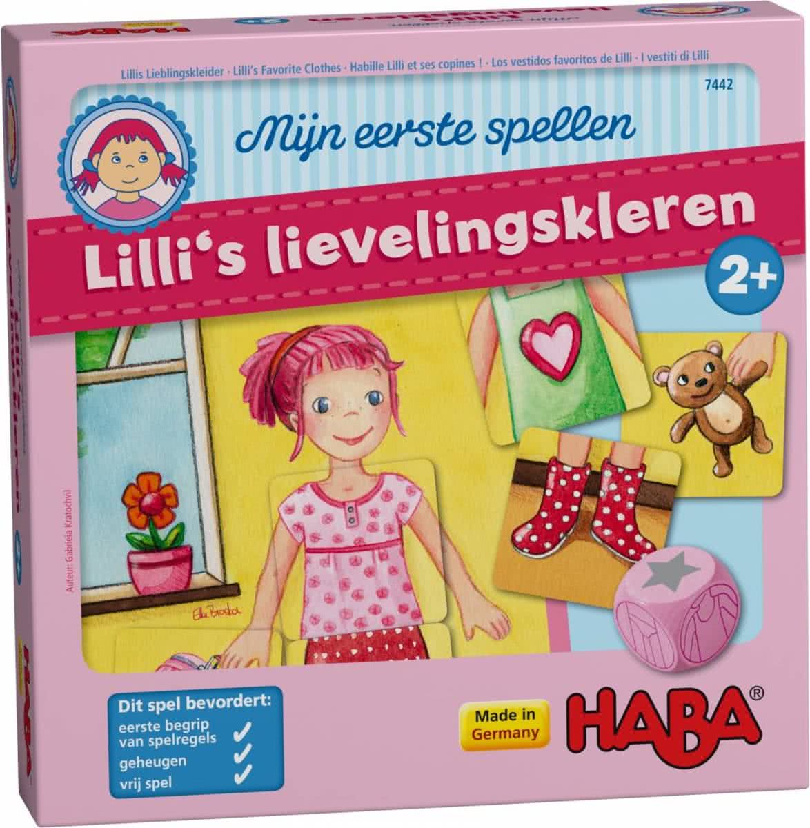 Spel - Mijn eerste spel - Lillis lievelingskleren (Nederlands) = Duits 7129 - Frans 7443