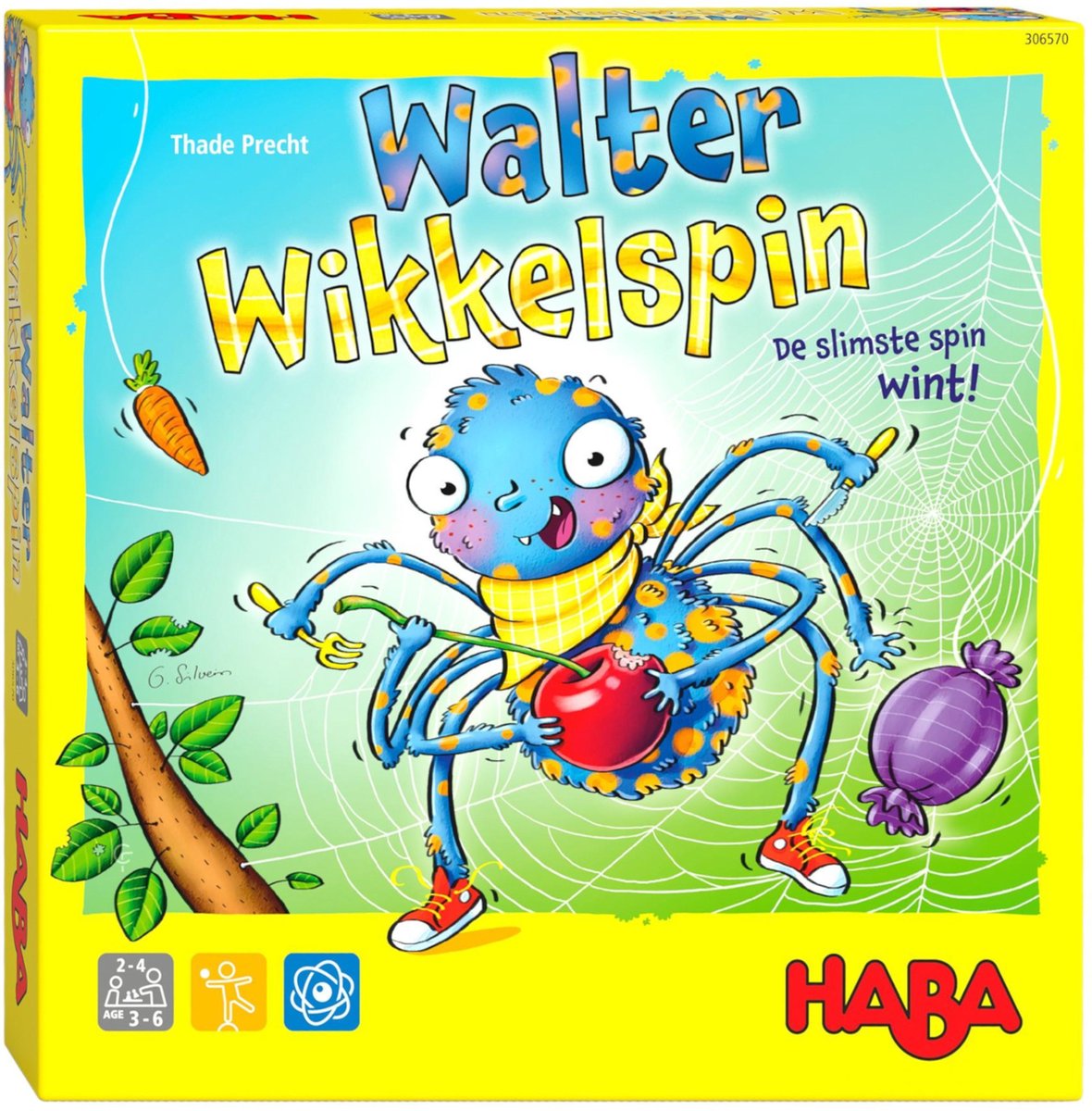 Spel - Walter Wikkelspin - 3+