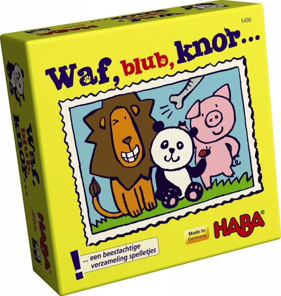 Supermini Spel - Waf, blub, knor… (Nederlands) = Duits 4915 - Frans 5477