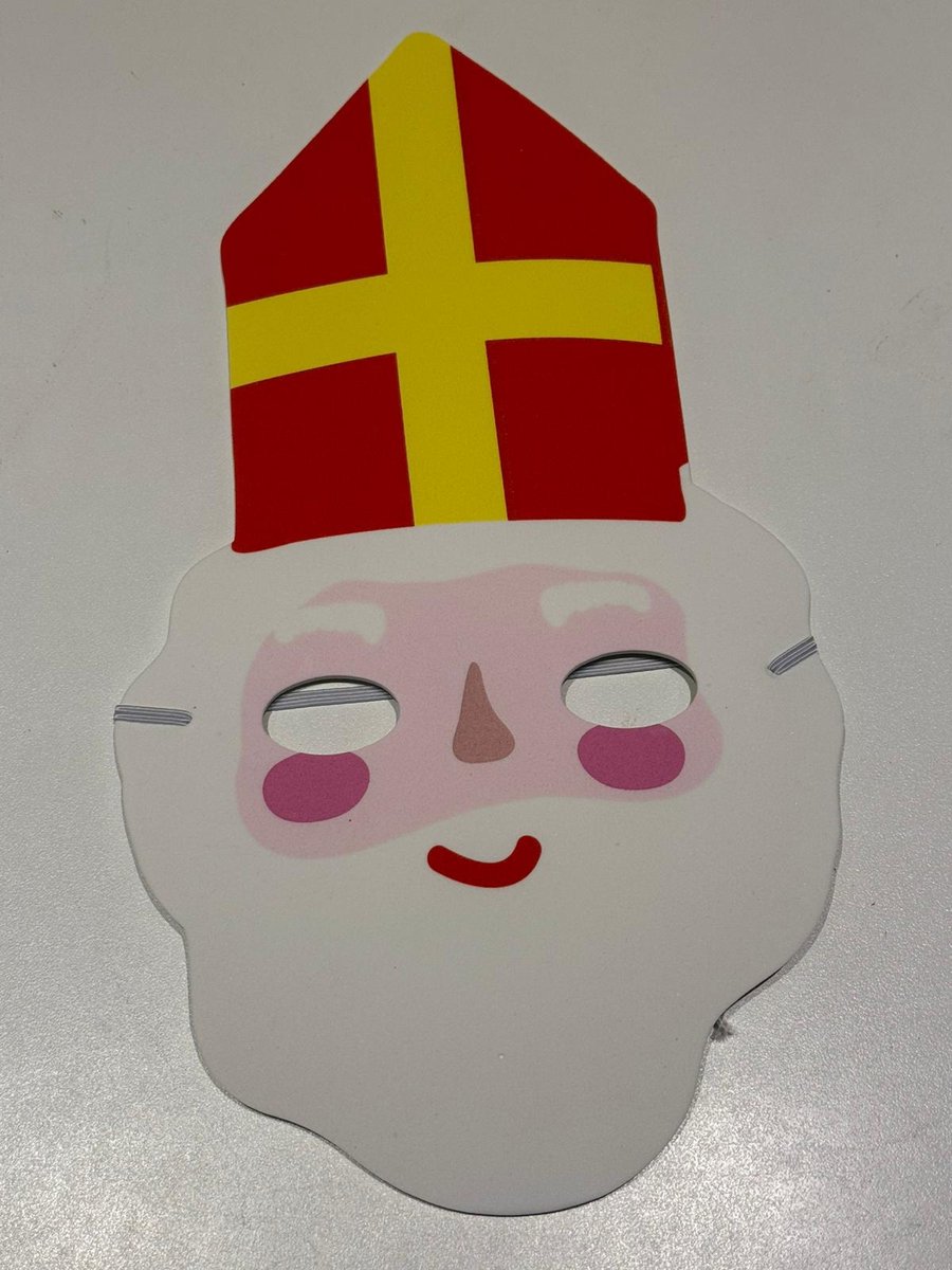 Sinterklaas Masker - Sinterklaas decoratie - Maskers - sinterklaas cadeautjes - 1 Stuks - Sinterklaas