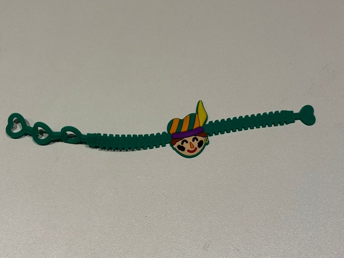 Sinterklaas armbandje - Sinterklaas decoratie - sinterklaas cadeautjes - armbandje meisje - 1 Stuks - Piet Groen