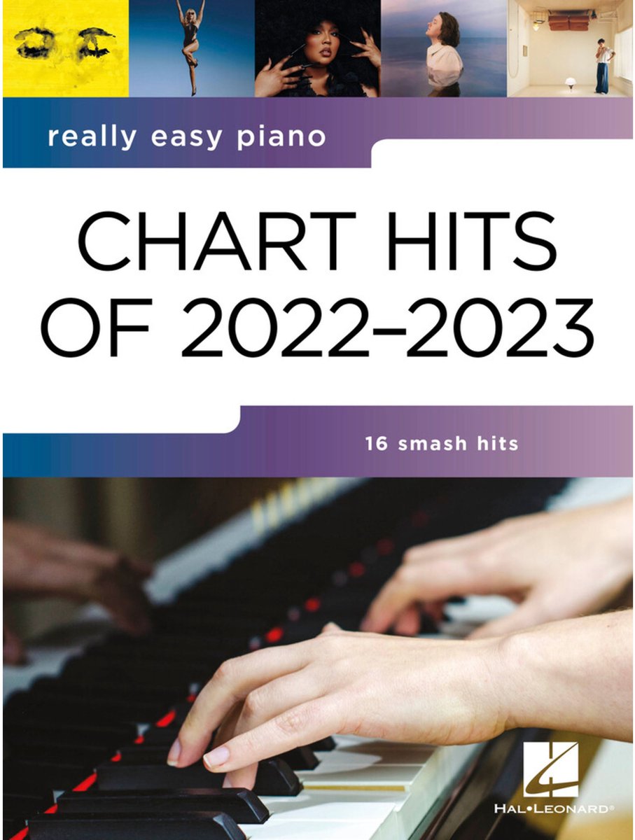 Hal Leonard Really Easy Piano: Chart Hits of 2022-2023 - Songboek