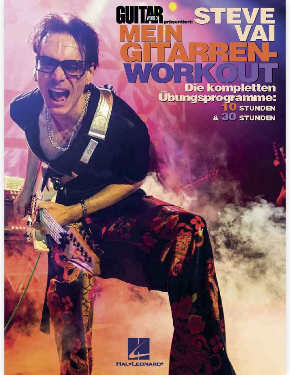 Hal Leonard Steve Vai: Mein Gitarrenworkout - Educatief