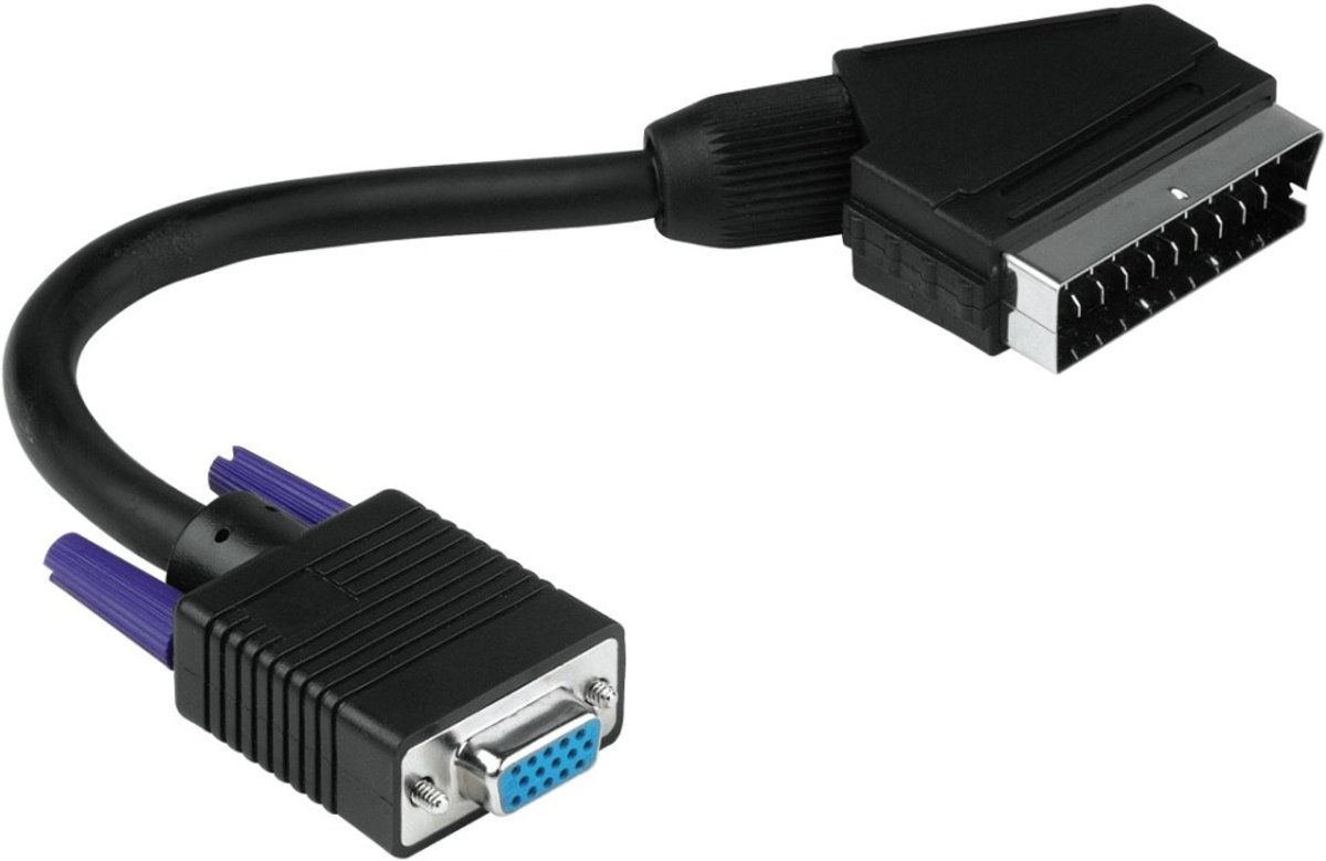 Hama - Hama Adapter 15pin VGA-scart - Altijd Garantie