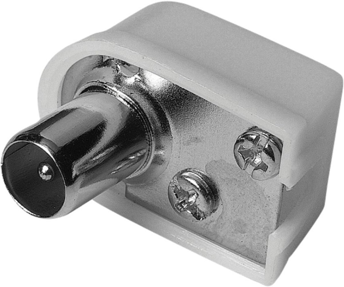 Hama - Hama Coax Plug 90 Graden 1stuk - Altijd Garantie