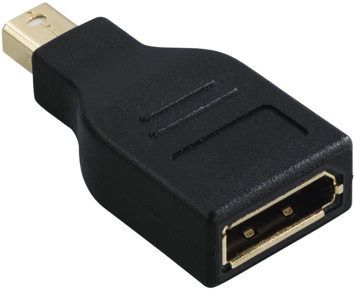 Hama - Hama DisplayPort-adapter MiniDisplayPort-connector ,- DisplayPort-verloop - Altijd Garantie