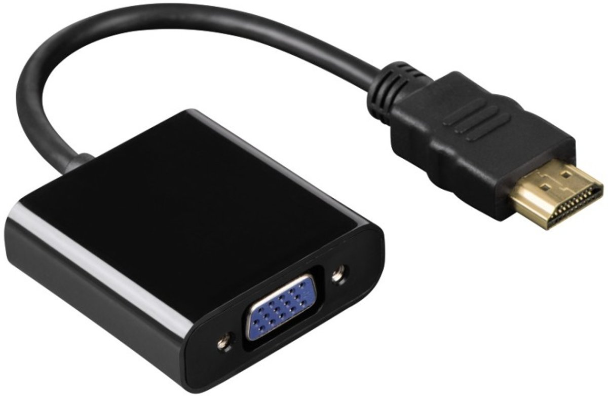 Hama - Hama HDMI Converter Naar VGA + Jack - 30 Dagen Niet Goed Geld Terug