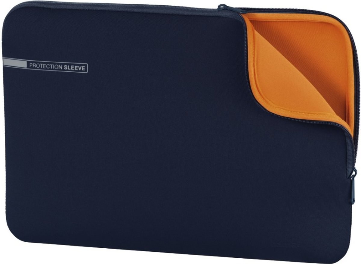 Hama - Hama Laptop Sleeve Neoprene Essential 15.6 Blauw - Altijd Garantie