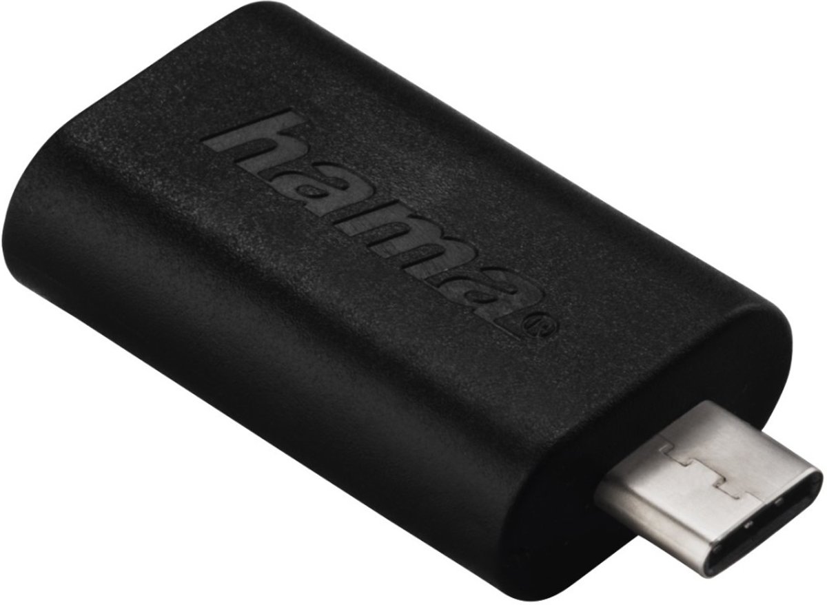 Hama - Hama USB-C-adapter USB 3.1 Gen 1 USB-C-stekker – USB-A-koppeling 5 Gbit/s - Altijd Garantie