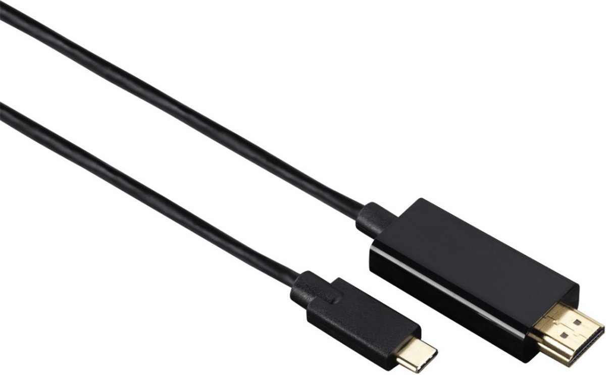 Hama - Hama USB-C-adapterkabel Voor HDMI™ Ultra HD 1,80 M - Altijd Garantie