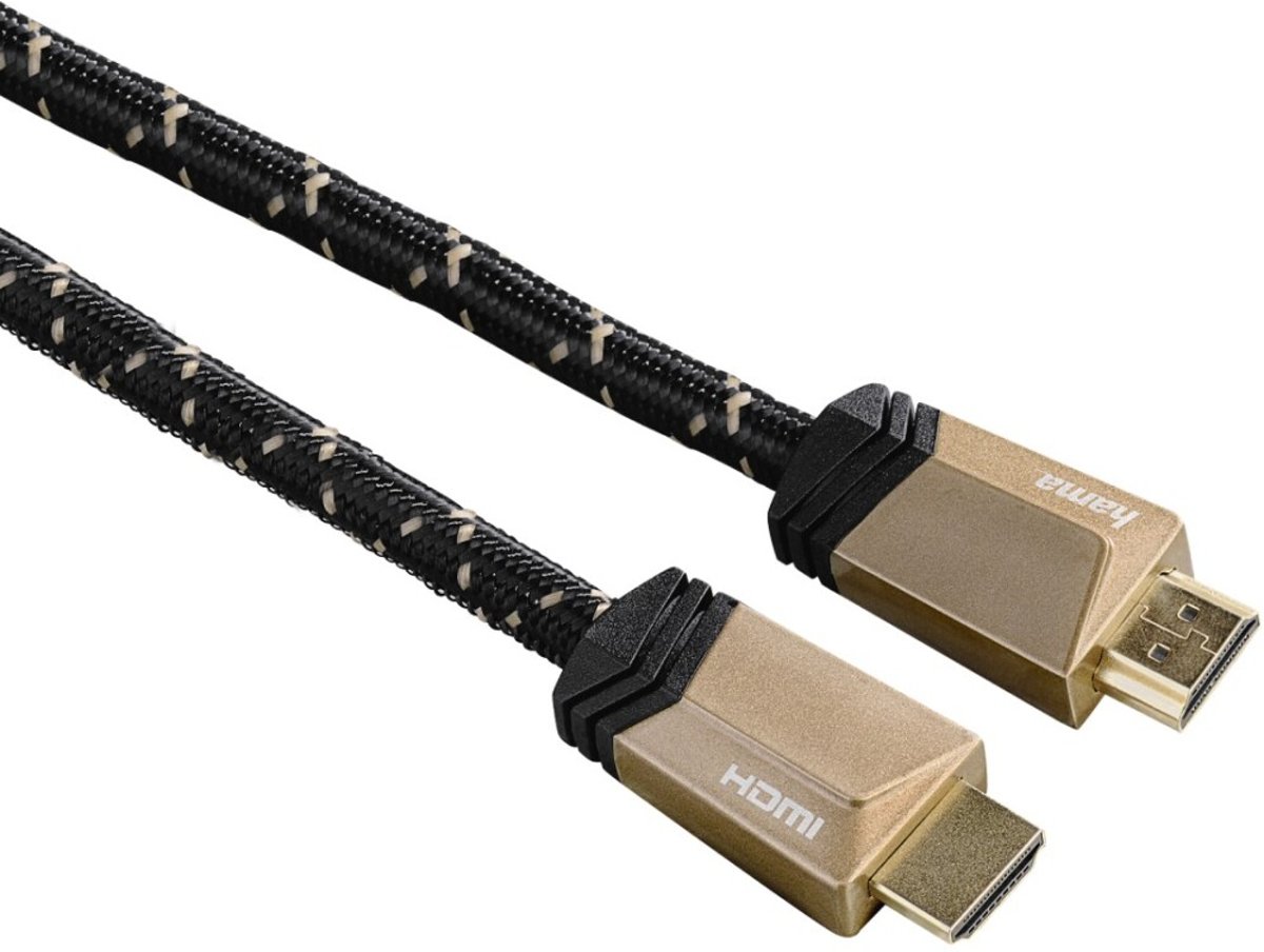 Hama - Hama Ultra High-speed HDMI™-kabel,connector-connector,8K,metaal,ethernet,1,0 M - Altijd Garantie