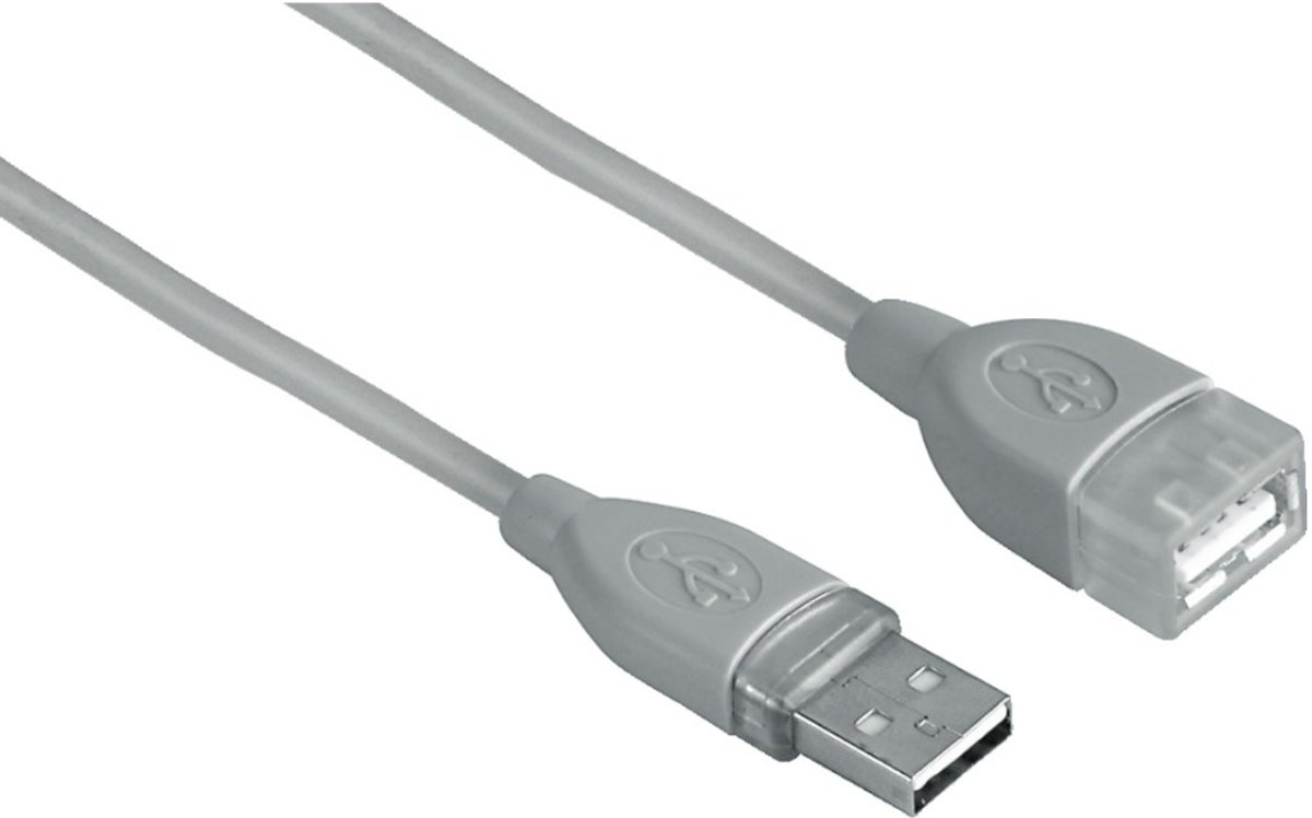 Hama - Hama Usb Verlengkabel,Type A-A 0.25M - Altijd Garantie