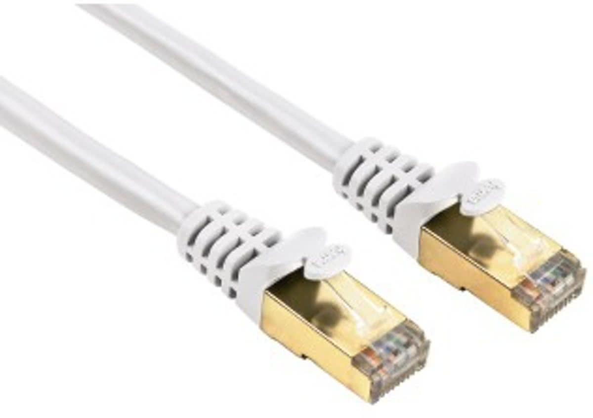 Hama 75078452 - Netwerkkabel - RJ45 - 3 m - Wit